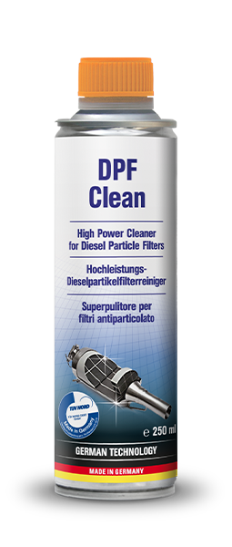How do I clean my particulate filter (DPF)?