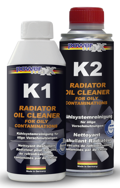 Radiator Oil Cleaner, 2 Part Kit